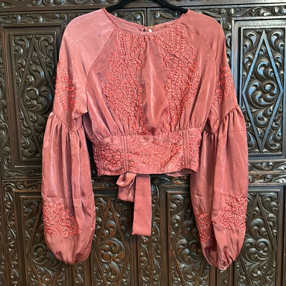 Free People Midnight Hour Top Size Small